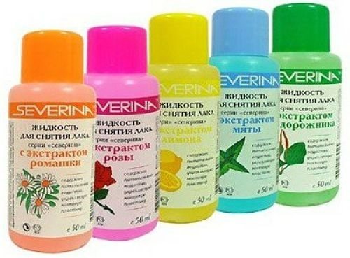 Жидкость для снятия лака