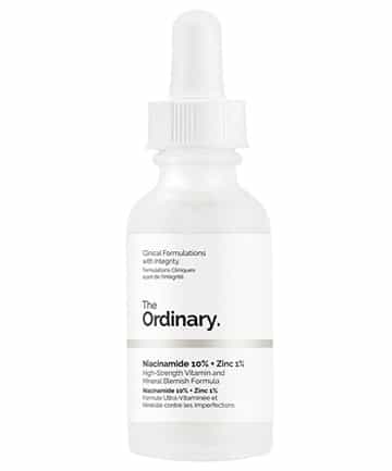 Очищающая сыворотка The Ordinary Niacinamide 10% + Zinc 1%